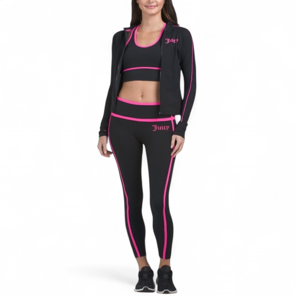 *SOLD* 🎀 Contrast Piped Collared Track Jacket Juicy Couture Medium NWT - Picture 9 of 9